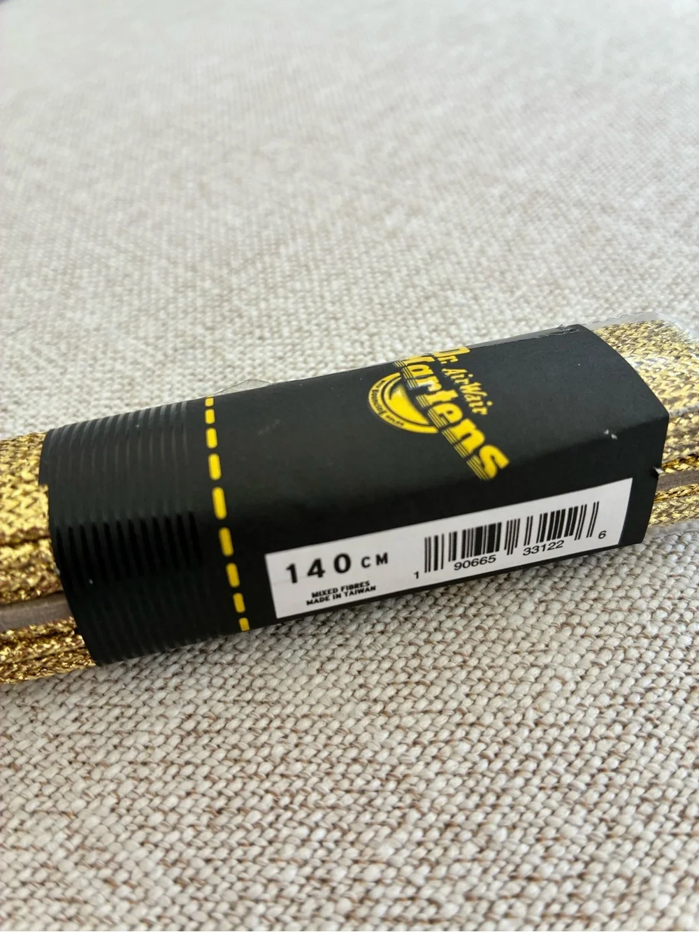 Dr. Martens Metallic Gold Shoe Laces 140cm NWT